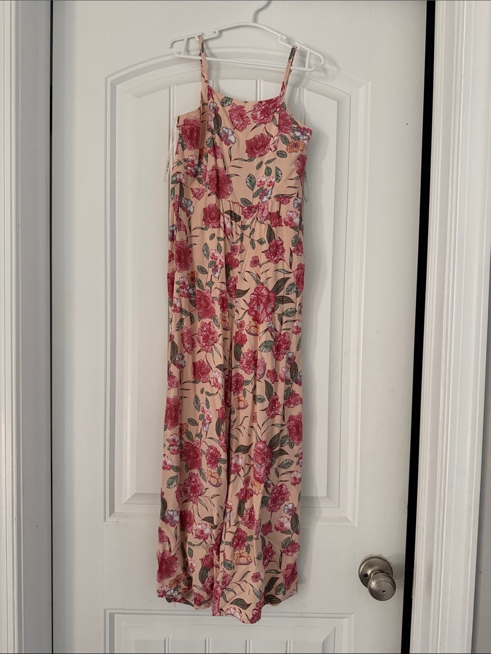 Hayden Girls Pink Floral Sleeveless One-Piece